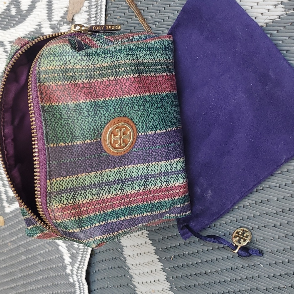 Tory burch cosmetic bag